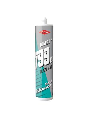 DOWSIL 799 Glass & Metal Building Sealant - White (310ml)