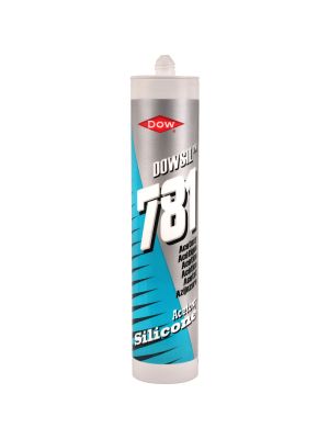 Dowsil 781 Acetoxy Silicone - Grey (310ml Cartridge)