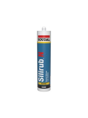 Soudal Silirub N - Neutral Cure Building Silicone Sealant (300ml)