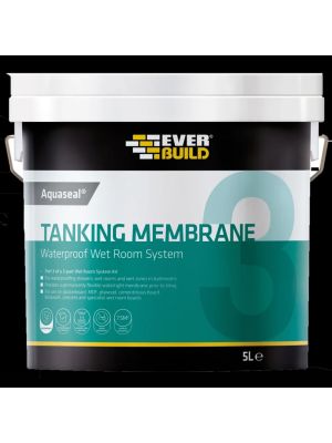 Everbuild Aquaseal Waterproof Tanking Membrane - Blue (5L)