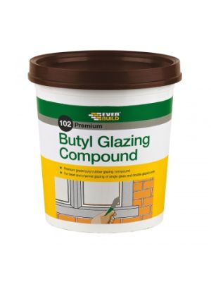 Everbuild 102 Butyl Glazing Compound - Brown (2kg)