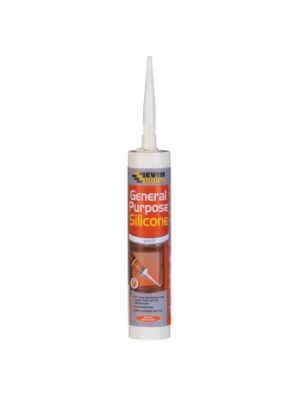 Everbuild General Purpose Silicone - Clear (280ml)