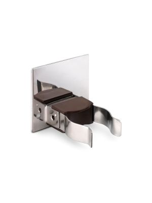 Adhesive Foldable Clamp Door Retainer (Pack of 2) - Brown | F2012