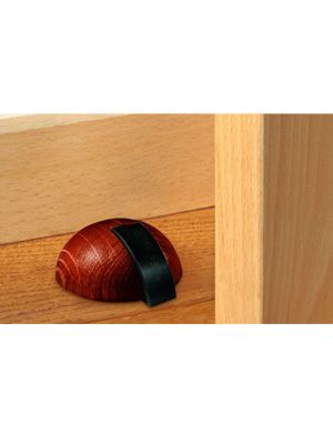 Hemispherical Adhesive Wooden Door Stop | F2154C
