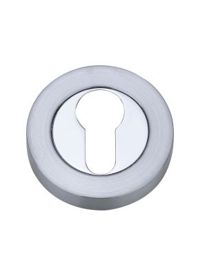 Matching Euro Profile Round Escutcheon (Pairs)