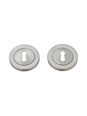 Matching Round Key Hole Escutcheon (Pairs)
