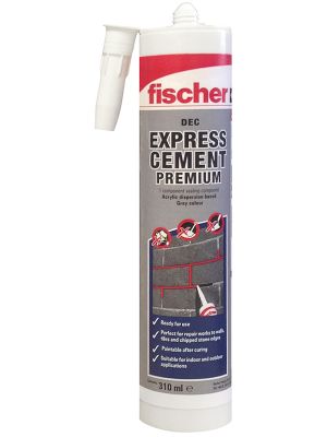 Fischer DEC Premium Express Cement - Grey (310ml)