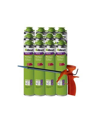 24 x Illbruck FM310 Multi Gun Grade Expanding Foam + Free Foam Gun 