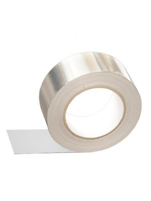 Powerlon Powerbond FR Aluminium Tape (50mm x 47.5m Roll) | P9028