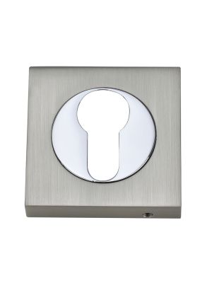 Matching Euro Profile Square Escutcheon (Pairs)