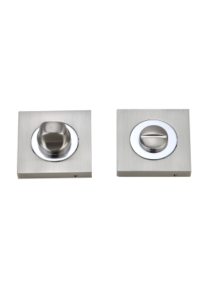 Matching Bathroom Square Thumb Turn and Release
