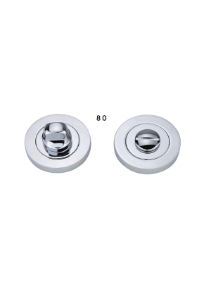 Round Thumb Turn - Polished Chrome