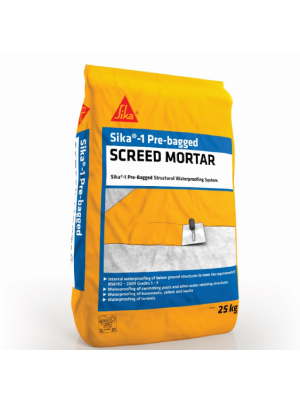Sika-1 Pre-Bagged Screed Mortar (25kg) | D9381
