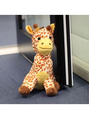 Geoffrey the Giraffe Weighted Animal Doorstop