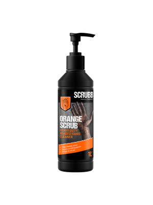 Scrubb Orange Scrub Heavy Duty Beaded Hand Cleaner 
