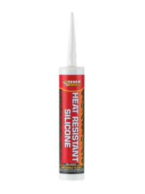 Everbuild Heat Resistant Silicone - Black (310ml)