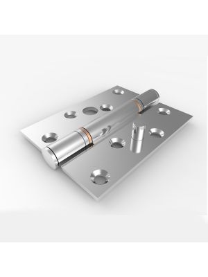 BLU HQ4 High Quality Security Butt Hinge Dog Bolt Square End - Satin Stainless Steel (102 x 76 x 3mm)