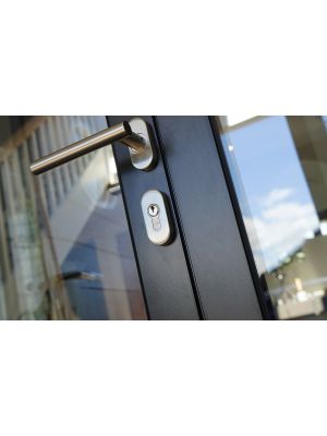 316 Stainless Steel Oval Escutcheon / Key Lock Cover 
