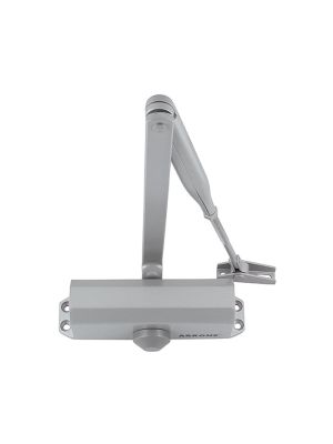 HOPPE Arrone Door Closing Device Fixed Power Size 3 - Silver