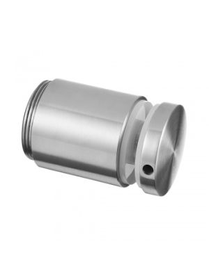 Q-Railing Glass Adapter - Round Profile - Fascia Mount Balustrade