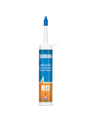Demsun M12 Fire Saver Intumescent Acrylic Sealant - White (310ml) (DATED JULY 2025)