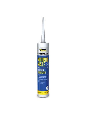 Everbuild Mirror Mate Adhesive - White (290ml)