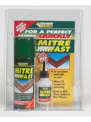 Everbuild Mitre Fast Bonding Kit - Clear (Large)