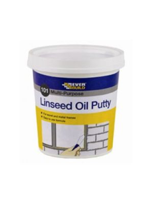 Everbuild Multi-Purpose Linseed Oil Putty - Natural (5kg)