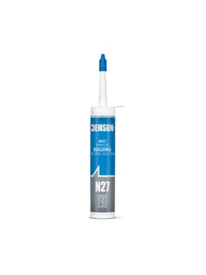 Demsun N27 Multi-Purpose Neutral Building Silicone Sealant - Grey (310ml) | S1216