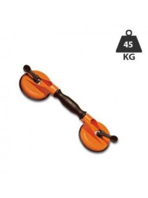 Veribor 45kg Suction Lifter with Swivelling Heads 