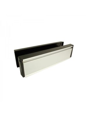 Petitemaster 10" Letterplates 40/80mm Silver