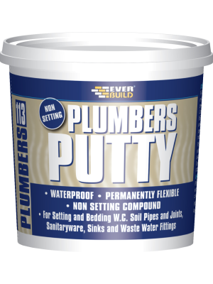 Everbuild P13 Plumbers Putty - Beige (750g)