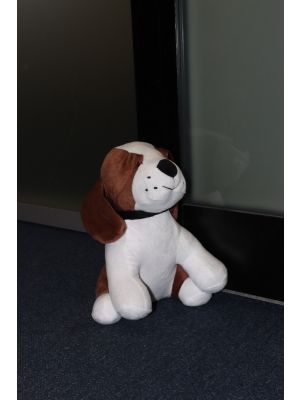 Perry the Puppy Weighted Animal Doorstop