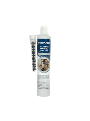 Rawlplug Mortar FixPro - Rapid Cure Mortar Repair - Grey (300ml) | R8119