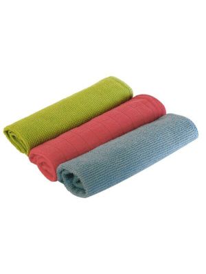 Rolson 3pc Multi-Purpose Microfibre Cloths | R8252
