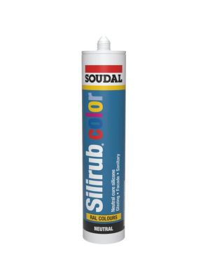Soudal Silirub Neutral Cure Silicone Sealant - RAL Colours