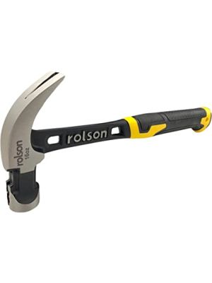 Rolson Non-Slip Grip 16oz Claw Hammer