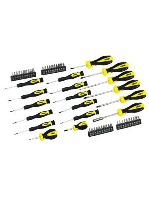 Rolson 58pc Screwdriver Set