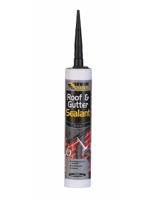 Everbuild Roof & Gutter Sealant - Black (295ml)