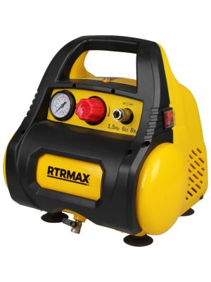 RTRMAX Mini Air Compressor Without Oil (6L, 1.1KW/1.5HP)