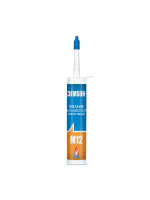 Demsun M12 Fire Saver Intumescent Acrylic Sealant - White | S1112C