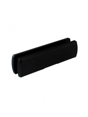Mila Pro-Style 12" Letterbox - Black (20/40mm)