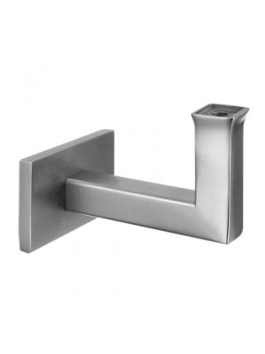 Square Handrail Bracket - Flat Plate To Flat - Flush Fix