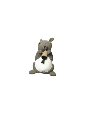 Sam the Squirell Weighted Animal Doorstop