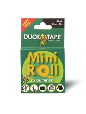 Shurtape Duck Tape Mini - Black (25mm x 10m)