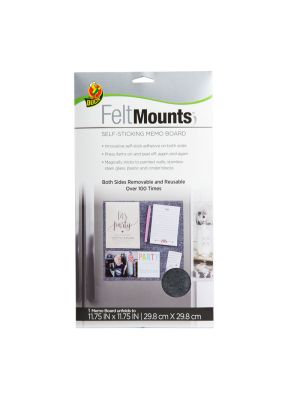 Shurtape Duck Felt Mount - Grey (29.8cm x 29.8cm)