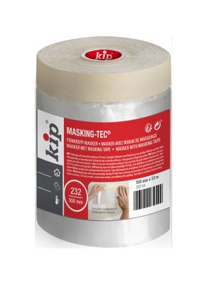 Shurtape KIP Plastic Masker Tape 232 (550mm x 33m)