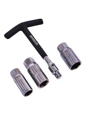 Amtech 4pc T-Bar Spark Plug Wrench Set | T3214
