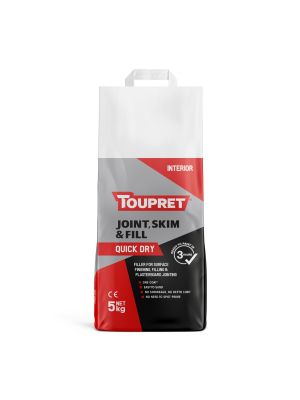 Toupret Joint, Skim & Fill - Quick Dry (5kg)