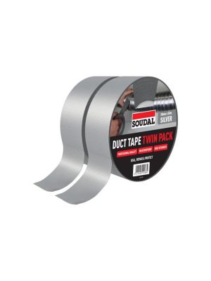 Soudal Duct Tape - Twin Pack (50mm x 50m) 